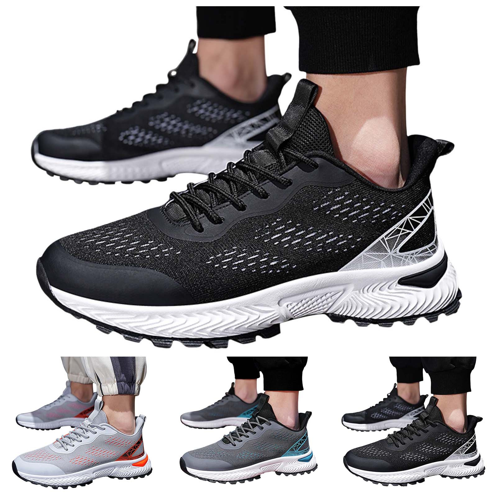 kamemir Wide & Extra Wide Mens Golf Shoes Professional Outdoor